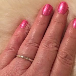 925 SterlingSilver Band w/Spiral Carvings 6.